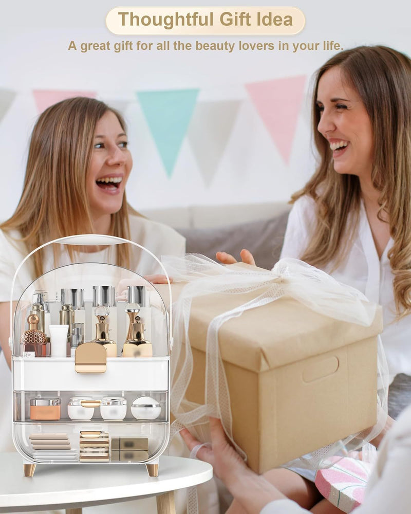 New Layered Storage Cosmetic Storage Box Makeup Organizer