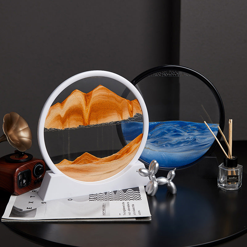 3D Moving Sand Mountain Lamp in Pakistan | Relaxing LED Night Light – Shopsy