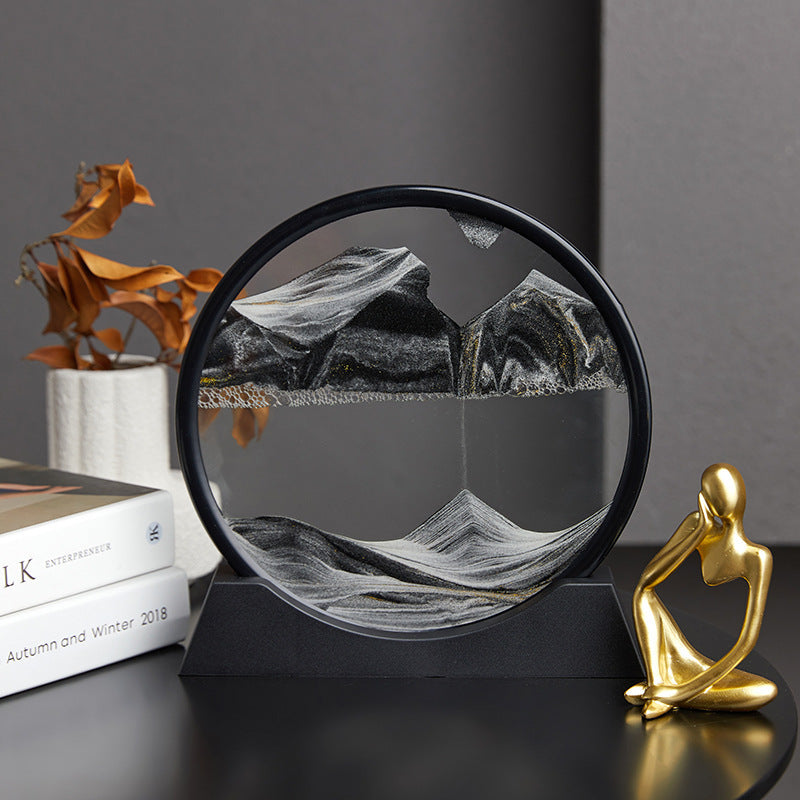 3D Moving Sand Mountain Lamp in Pakistan | Relaxing LED Night Light – Shopsy