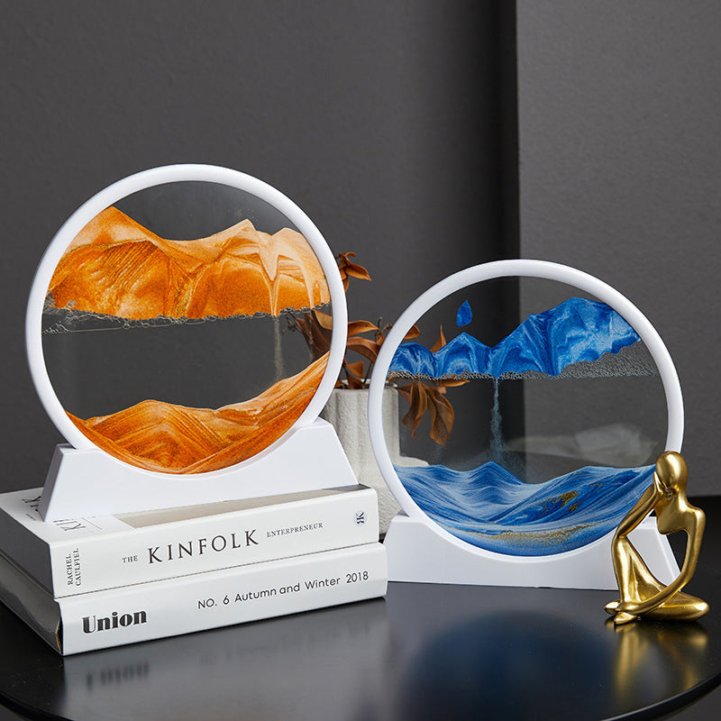 3D Moving Sand Mountain Lamp in Pakistan | Relaxing LED Night Light – Shopsy