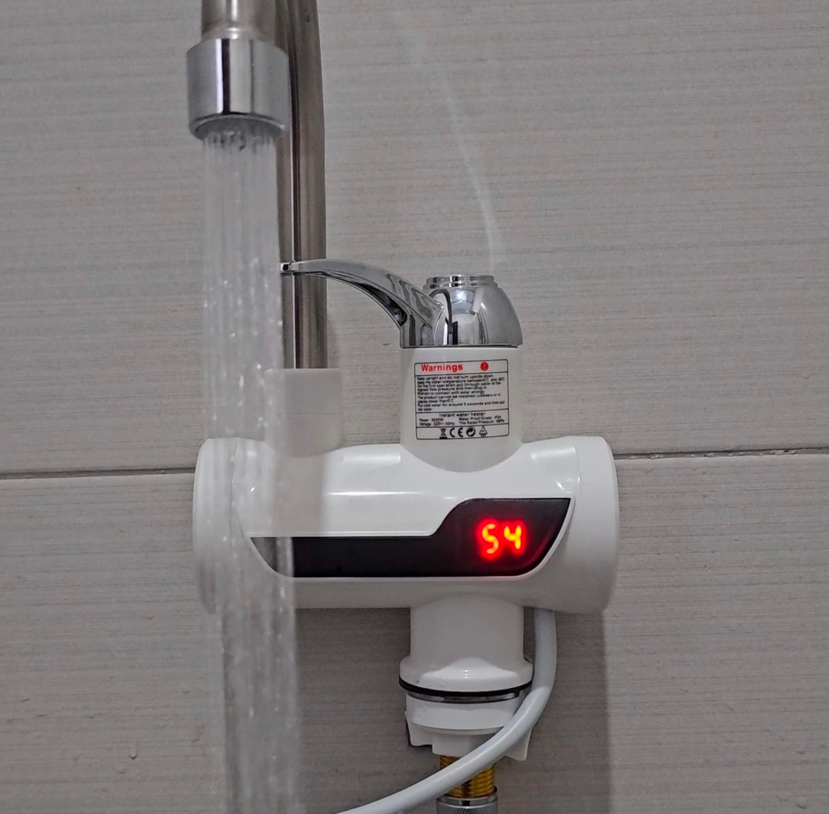 Electric Hot Water Heater Faucet Kitchen Instant Heating Tap Water