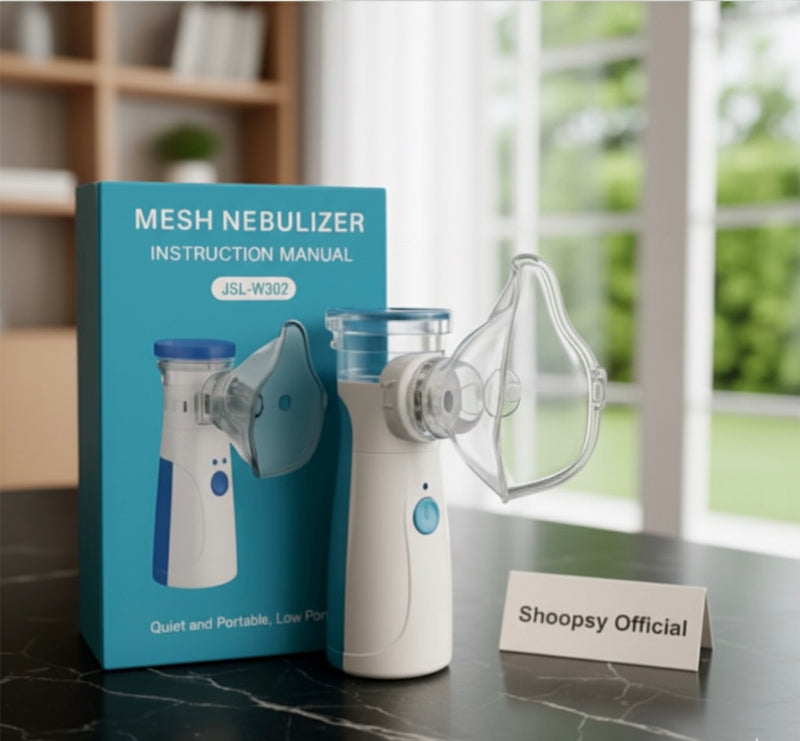 Portable-Mesh Nebulizer Adults End Children Best Price in Shopsy