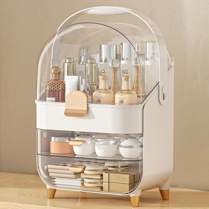 New Layered Storage Cosmetic Storage Box Makeup Organizer